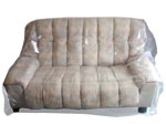 Two Seated Polythene Storage Removals Cover