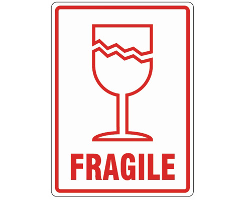 Fragile Label