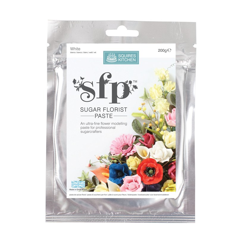 Squires Kitchen Icing White Florist Paste
