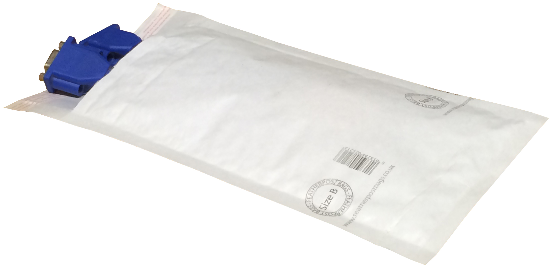 FeatherpostBags White Bubble Lined Envelope Size B 