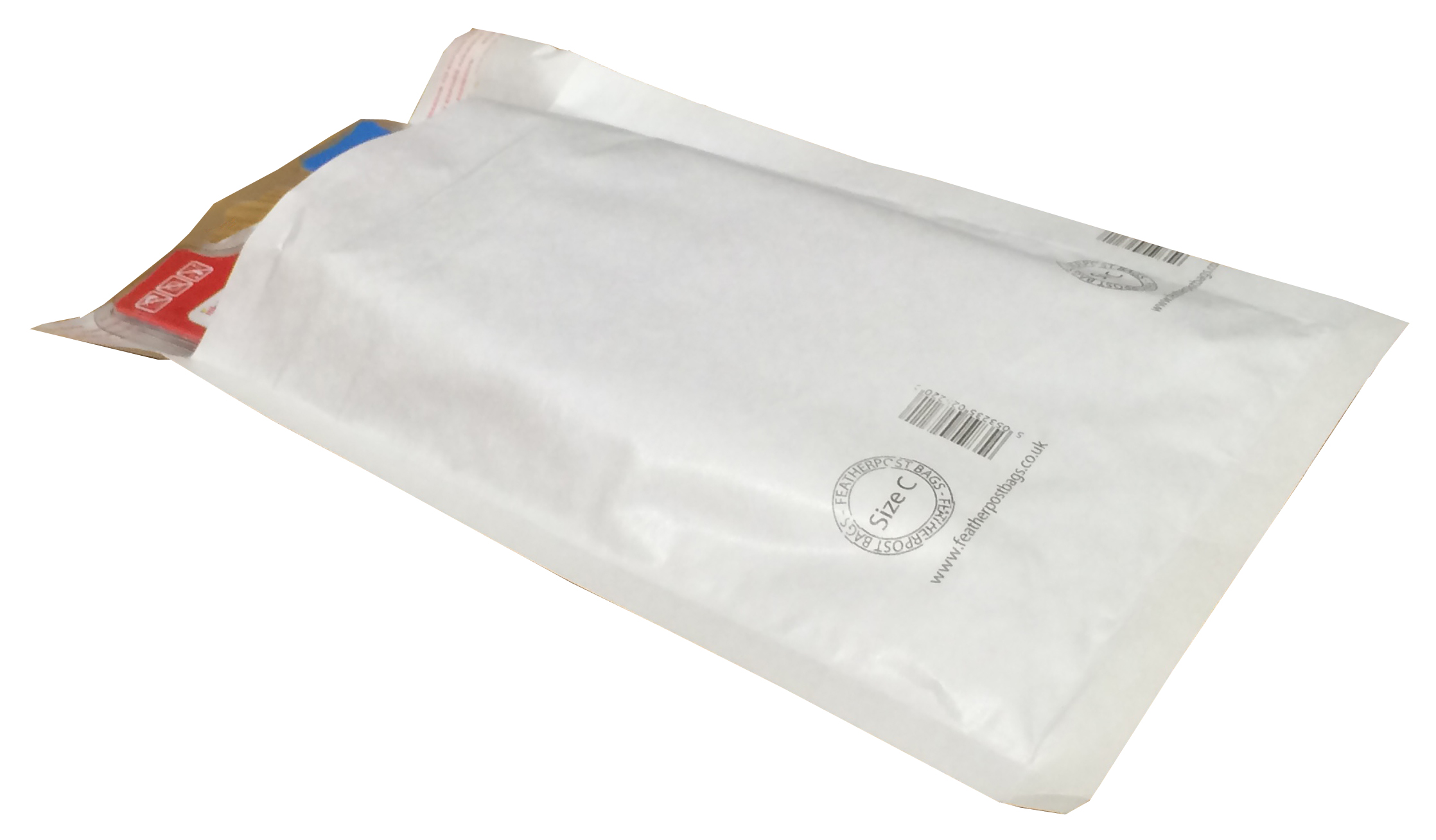 FeatherpostBags White Bubble Lined Envelope Size C 