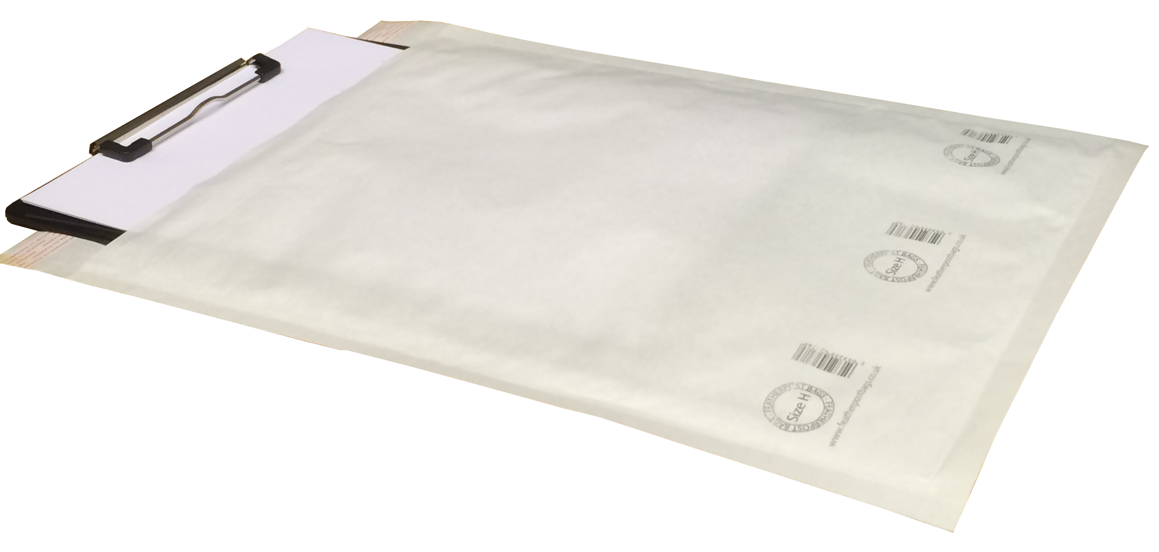 FeatherpostBags White Bubble Lined Envelope Size H 