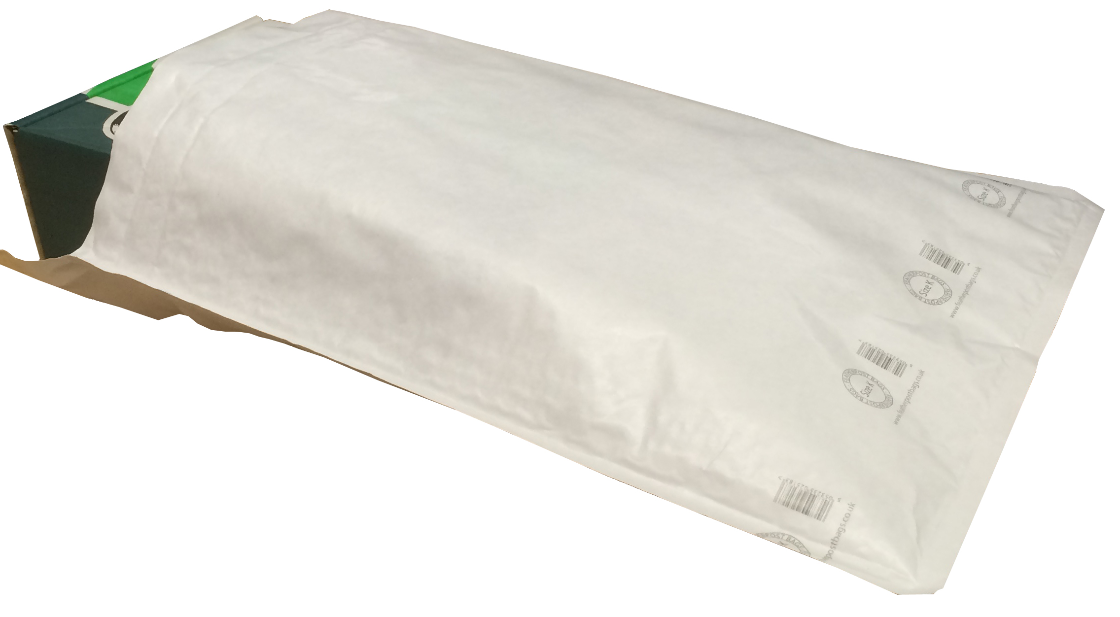 Featherpost bags White Bubble Lined Envelope Size K 